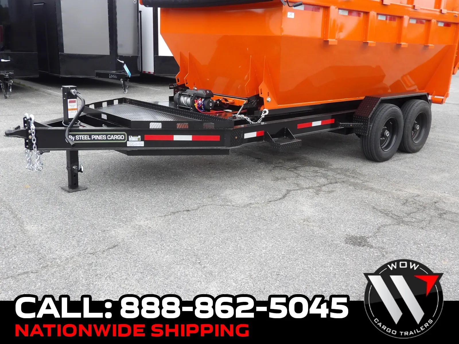 Black 2026 Steel Pines Cargo Roll Off for sale in Cochran, GA