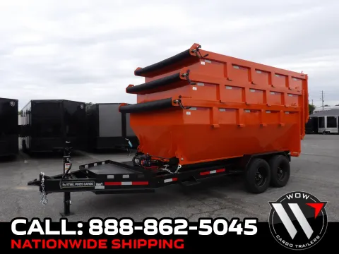 Orange 2026 Steel Pines Cargo Roll Off for sale in Cochran, GA