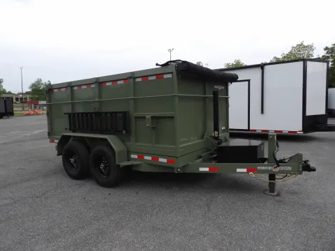 Photos of 2026 Panther Cargo 7X12 Dump for sale in Cochran, GA at WOW Cargo Trailers