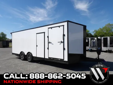 Black 2026 Steel Pines Cargo 8.5X24 Enclosed for sale in Cochran, GA