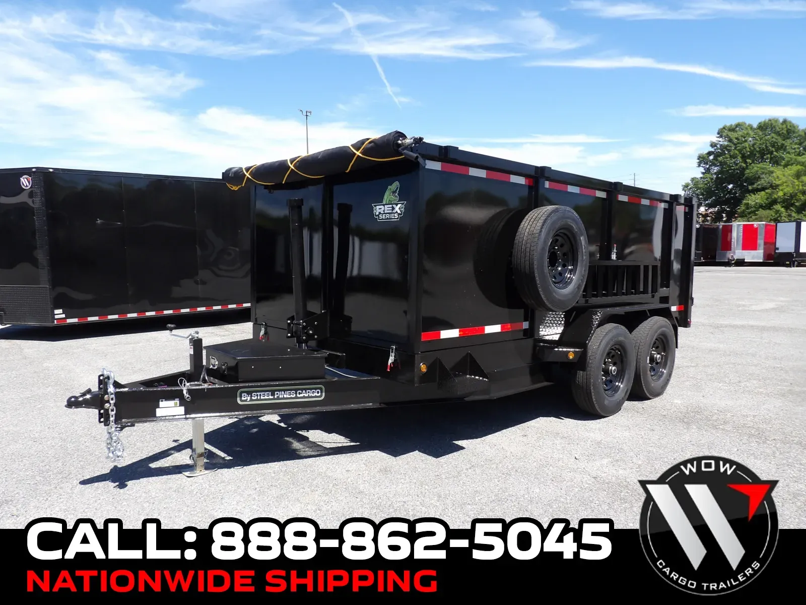 Black 2025 Steel Pines Cargo for sale in Cochran, GA