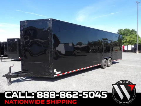 Black 2026 South GA Cargo 8.5X28 Enclosed for sale in Cochran, GA