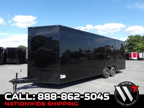 Black 2026 South GA Cargo 8.5X24 Enclosed for sale in Cochran, GA