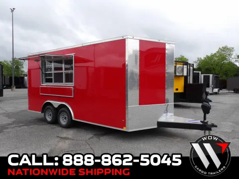 Red 2026 Diamond Cargo 8.5X16 Enclosed for sale in Cochran, GA
