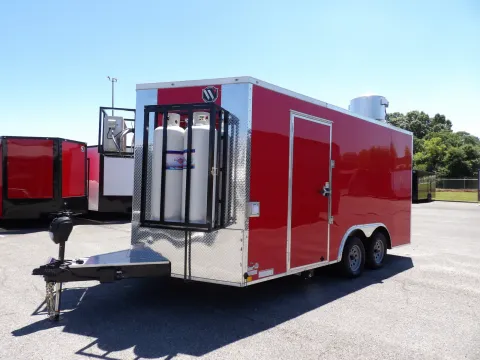 Photos of 2026 Diamond Cargo 8.5X16 Enclosed for sale in Cochran, GA at WOW Cargo Trailers