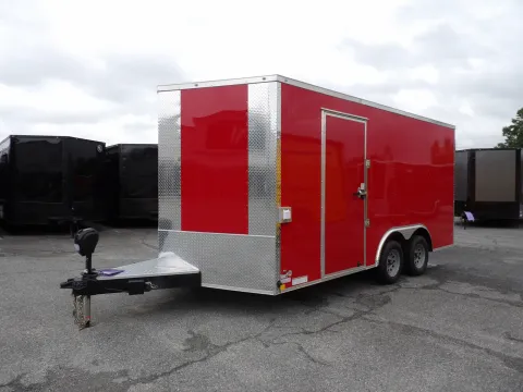 Another view of 2026 Diamond Cargo 8.5X16 Enclosed for sale in Cochran, GA at WOW Cargo Trailers