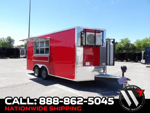 Red 2026 Diamond Cargo 8.5X16 Enclosed for sale in Cochran, GA