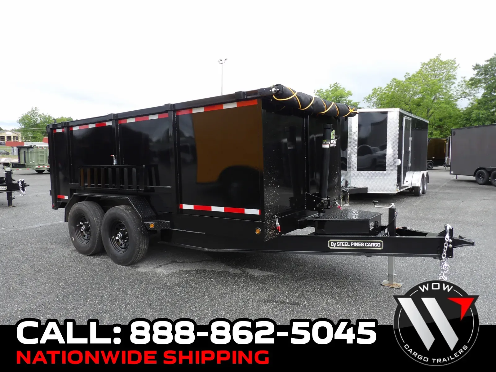 Black 2025 Steel Pines Cargo for sale in Cochran, GA