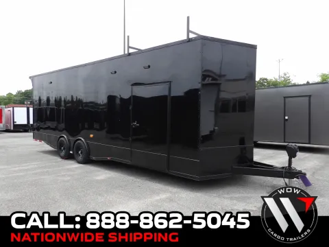 Black 2026 Steel Pines Cargo 8.5X28 Enclosed for sale in Cochran, GA