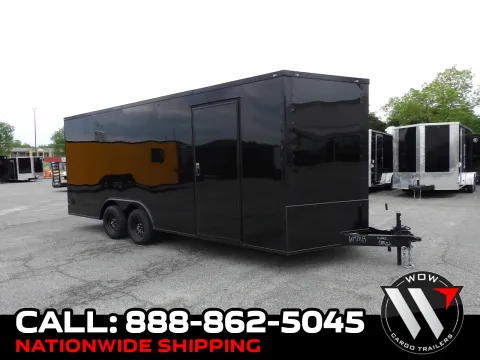 Black 2026 Hook & Line Cargo 8.5X20 Enclosed for sale in Cochran, GA