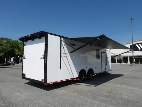 Another view of 2026 Hook & Line Cargo 8.5X30 Enclosed for sale in Cochran, GA at WOW Cargo Trailers