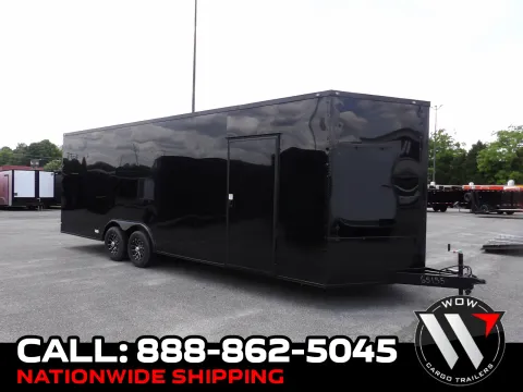 Black 2026 South GA Cargo 8.5X24 Enclosed for sale in Cochran, GA