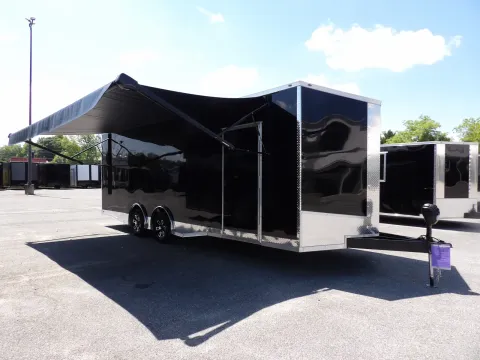 Another view of 2026 Steel Pine Cargo 8.5x24 TA for sale in Cochran, GA at WOW Cargo Trailers