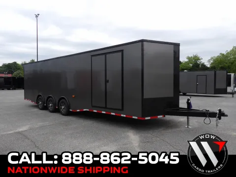 Black 2026 Steel Pines Cargo 8.5X30 Enclosed for sale in Cochran, GA