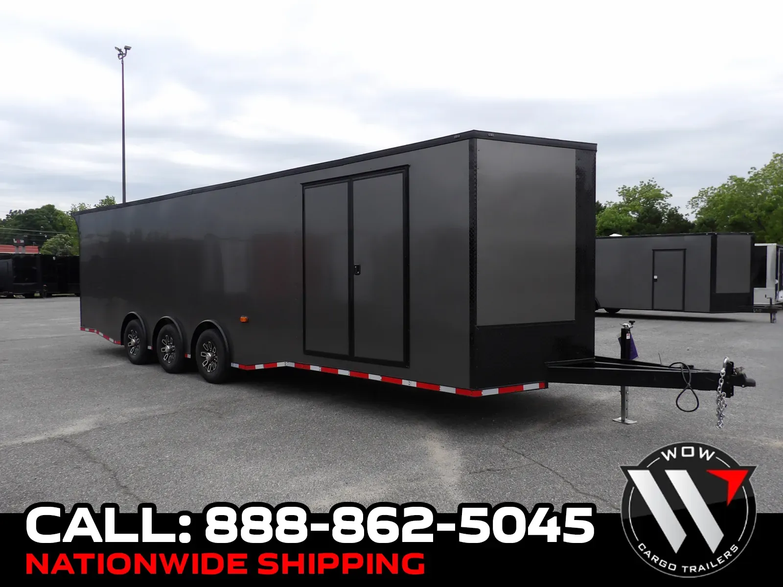 Black 2026 Steel Pines Cargo 8.5X30 Enclosed for sale in Cochran, GA