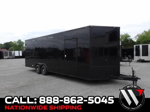 Black 2025 South GA Cargo 8.5x24 TA3 for sale in Cochran, GA