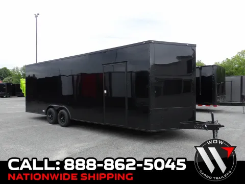 Black 2026 South GA Cargo 8.5X24 Enclosed for sale in Cochran, GA