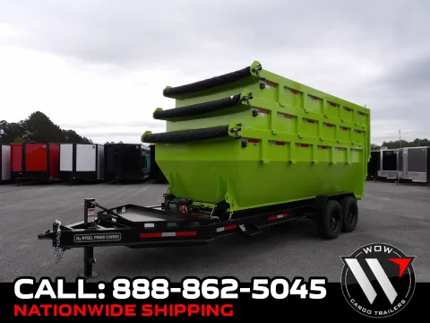 Green 2026 Steel Pines Cargo Roll Off for sale in Cochran, GA