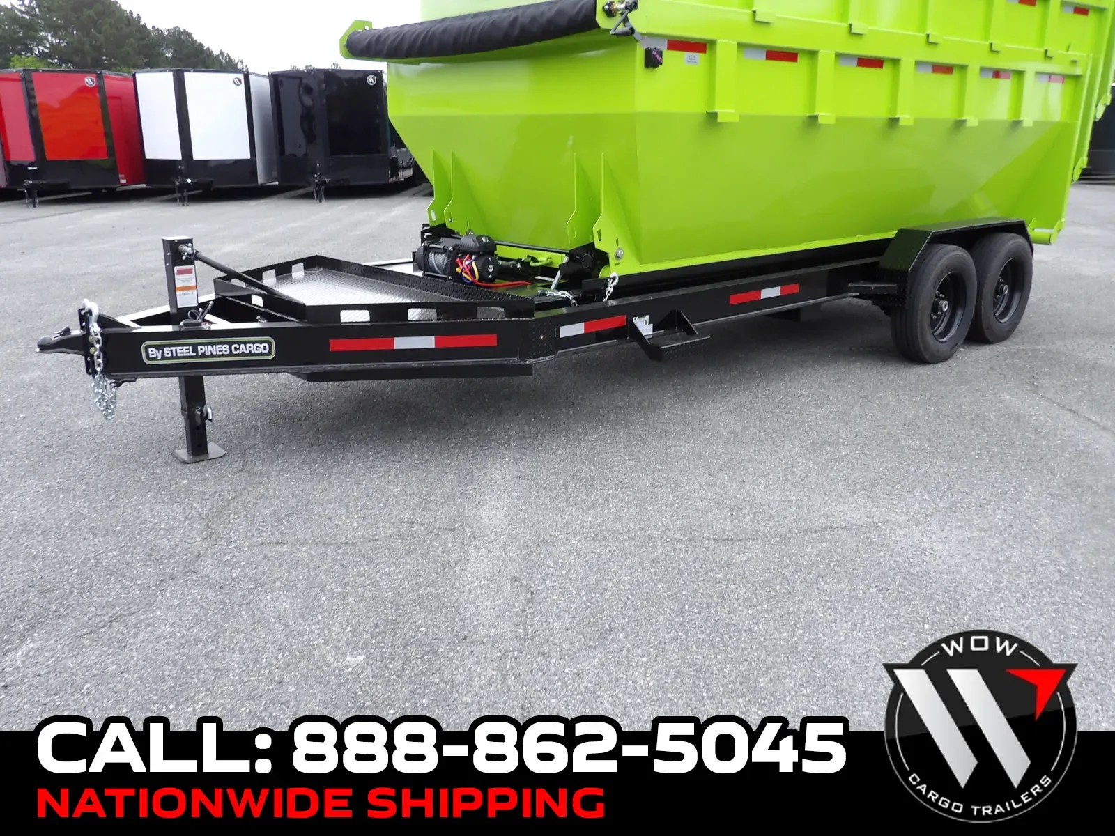 Black 2026 Steel Pines Cargo Roll Off for sale in Cochran, GA