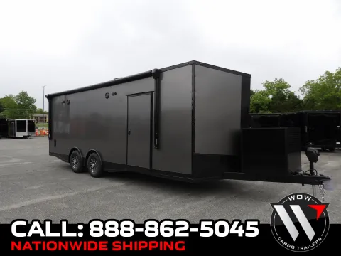 Black 2026 Steel Pines Cargo 8.5X24 Enclosed for sale in Cochran, GA