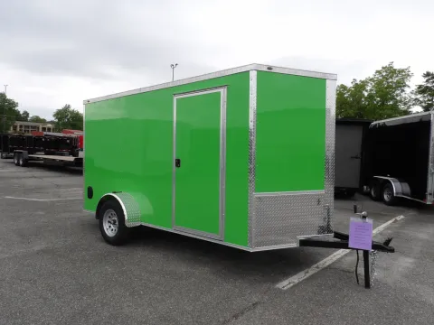 More photos of 2026 Steel Pines Cargo 6X12 Enclosed at WOW Cargo Trailers, GA