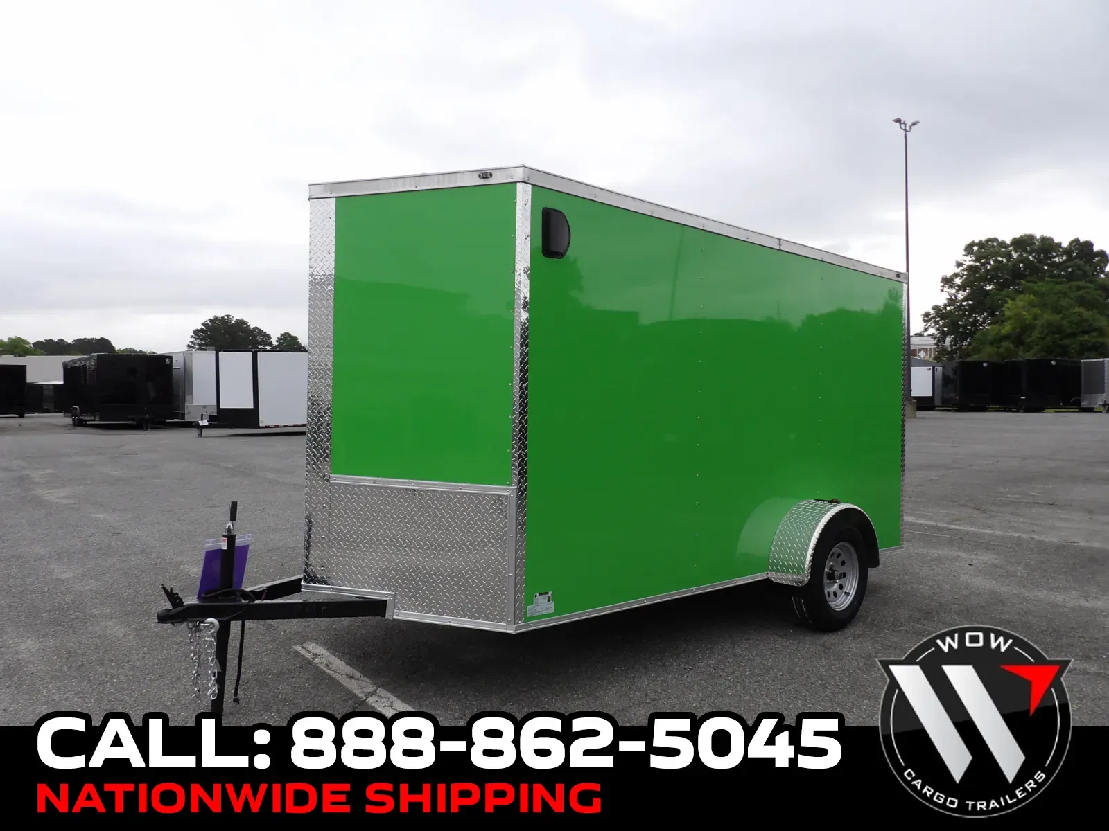 Green 2026 Steel Pines Cargo 6X12 Enclosed for sale in Cochran, GA