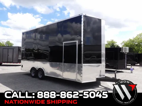 Black 2026 Steel Pines Cargo 8.5X20 Enclosed for sale in Cochran, GA