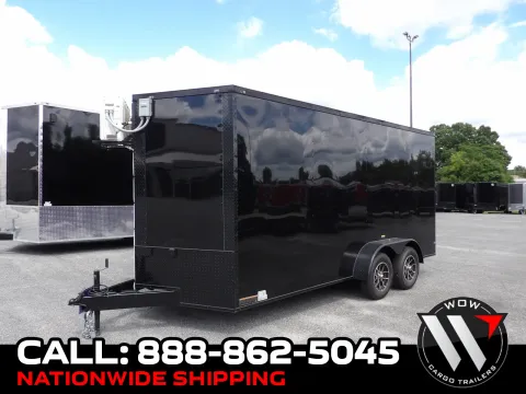 Black 2026 Hook & Line Cargo 7x16 TA for sale in Cochran, GA