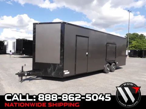 Black 2026 South GA Cargo 8.5X24 Enclosed for sale in Cochran, GA