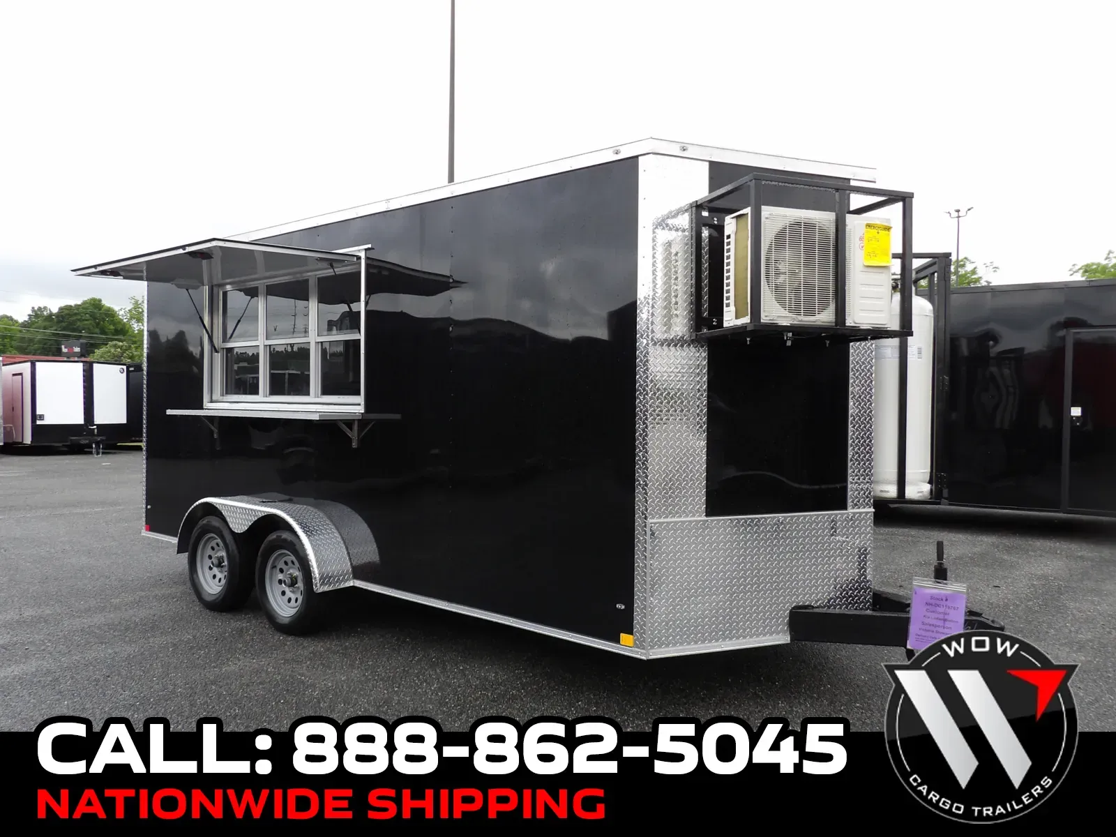 Black 2026 Diamond Cargo 7X16 Enclosed for sale in Cochran, GA