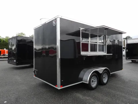 Another view of 2026 Diamond Cargo 7X16 Enclosed for sale in Cochran, GA at WOW Cargo Trailers