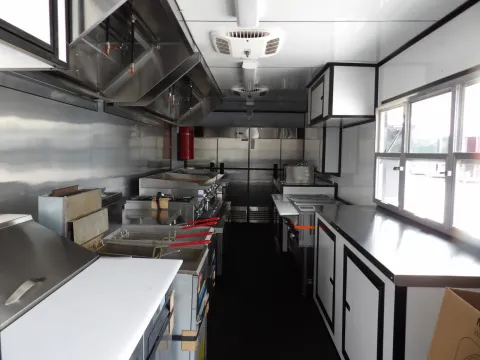 Another view of 2026 Diamond Cargo 8.5X32 BBQ Custom for sale in Cochran, GA at WOW Cargo Trailers