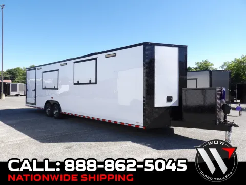 White 2026 Diamond Cargo 8.5X32 Enclosed for sale in Cochran, GA