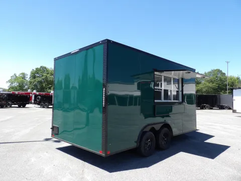 Another view of 2026 Diamond Cargo 8.5X16 Enclosed for sale in Cochran, GA at WOW Cargo Trailers