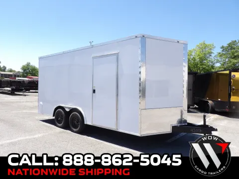 White 2026 Maximum Cargo 8.5X16 Enclosed for sale in Cochran, GA