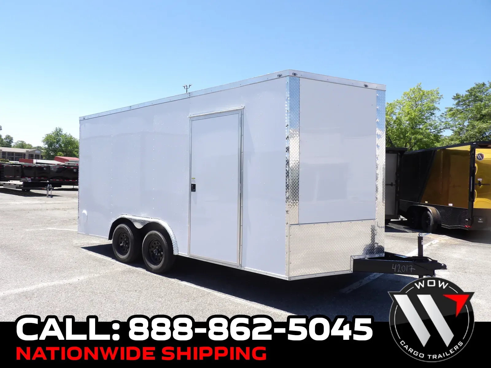 White 2026 Maximum Cargo 8.5X16 Enclosed for sale in Cochran, GA