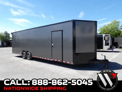 Black 2026 South GA Cargo 8.5X28 Enclosed for sale in Cochran, GA