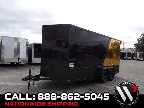 Black 2026 Quality Cargo 7X16 Enclosed for sale in Cochran, GA