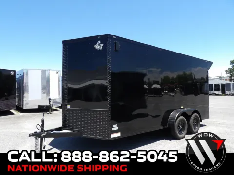 Black 2025 Maximum Cargo 7x16 TA for sale in Cochran, GA