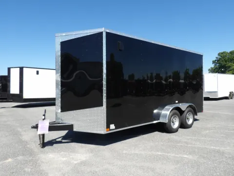 Photos of 2026 Seed Cargo 7X16 Enclosed for sale in Cochran, GA at WOW Cargo Trailers