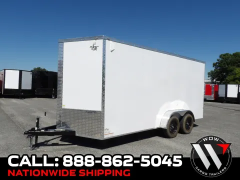 White 2026 Maximum Cargo 7X16 Enclosed for sale in Cochran, GA