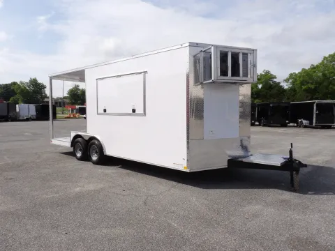 Another view of 2026 Diamond Cargo 8.5X20 Enclosed for sale in Cochran, GA at WOW Cargo Trailers