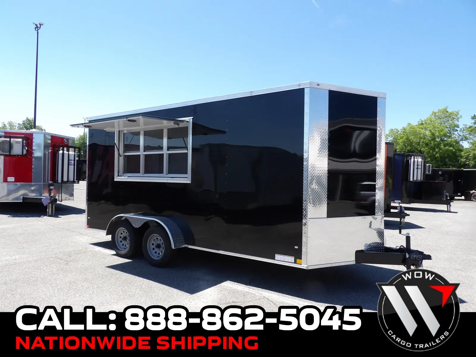 Black 2026 Diamond Cargo 7X16 Enclosed for sale in Cochran, GA