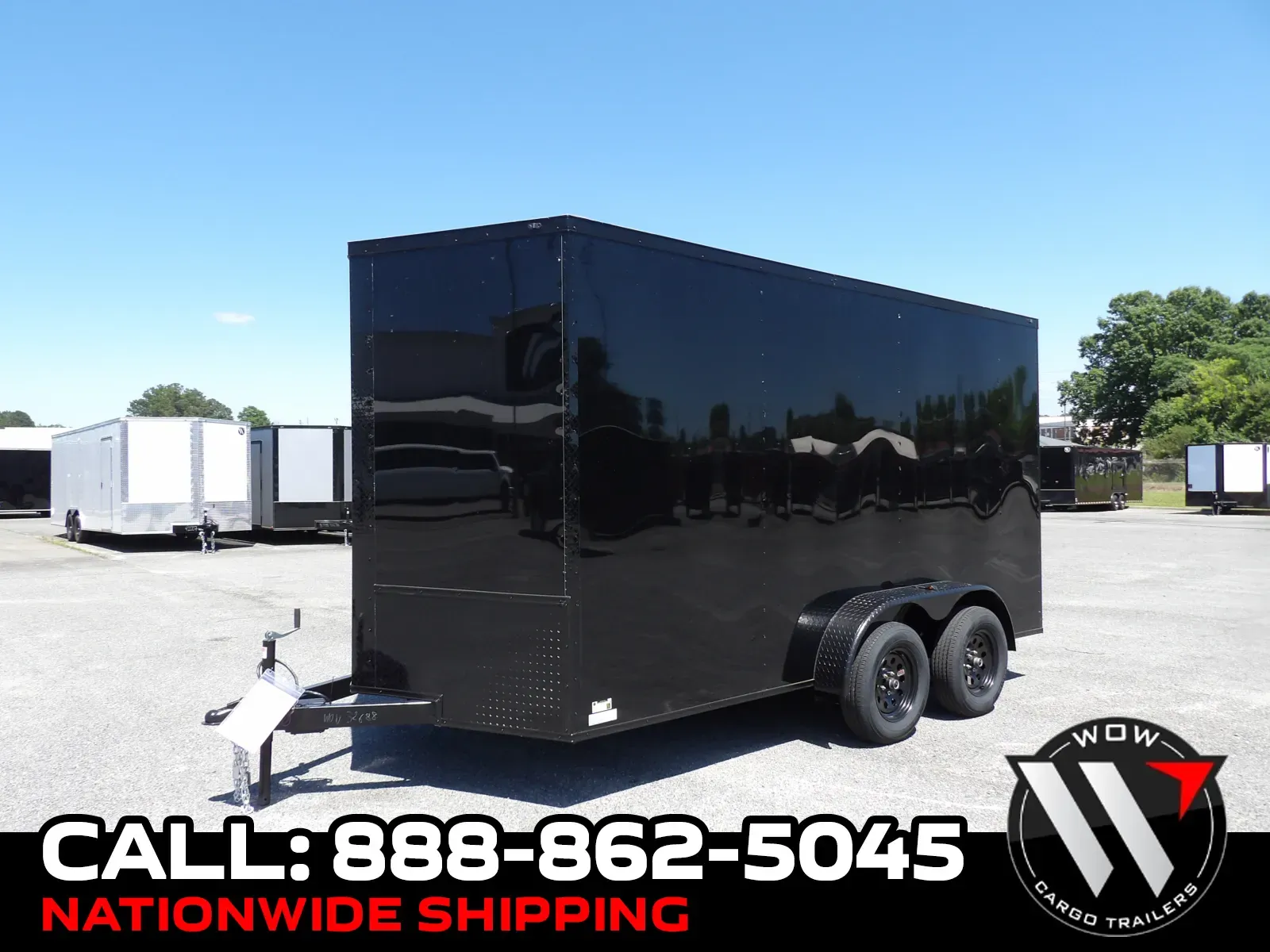 Black 2026 Steel Pines Cargo 7X14 Enclosed for sale in Cochran, GA