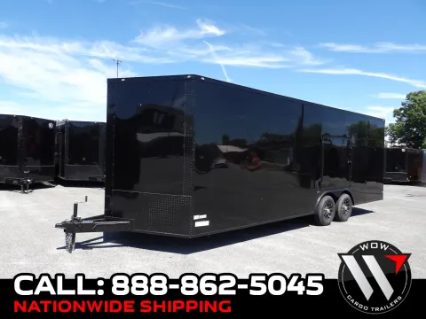 Black 2026 South GA Cargo 8.5X24 Enclosed for sale in Cochran, GA