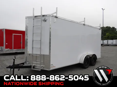 White 2026 Maximum Cargo 7X16 Enclosed for sale in Cochran, GA