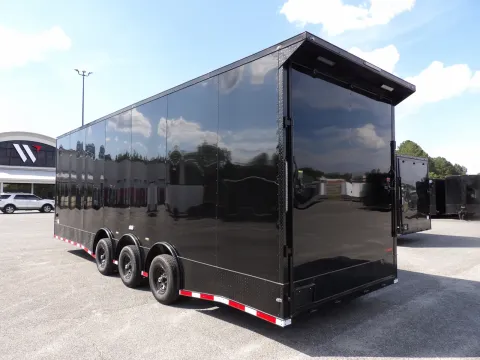 Another view of 2026 Hook & Line Cargo 8.5X28 Enclosed for sale in Cochran, GA at WOW Cargo Trailers