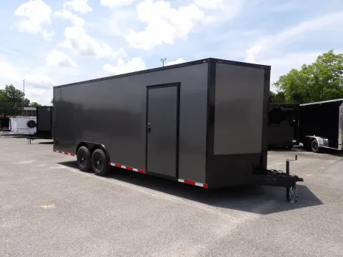 Photos of 2026 Hook & Line Cargo 8.5x22 for sale in Cochran, GA at WOW Cargo Trailers