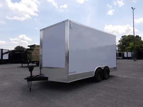 Photos of 2026 Hook & Line Cargo 8.5X16 TA Custom for sale in Cochran, GA at WOW Cargo Trailers