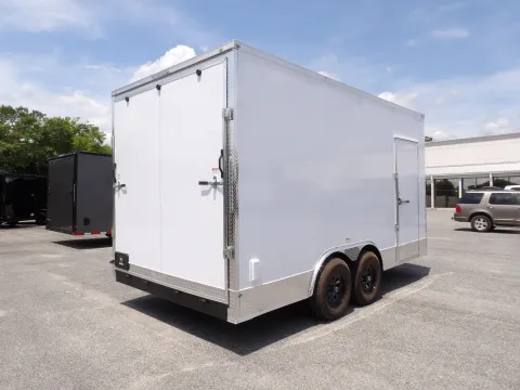 Another view of 2026 Hook & Line Cargo 8.5X16 TA Custom for sale in Cochran, GA at WOW Cargo Trailers
